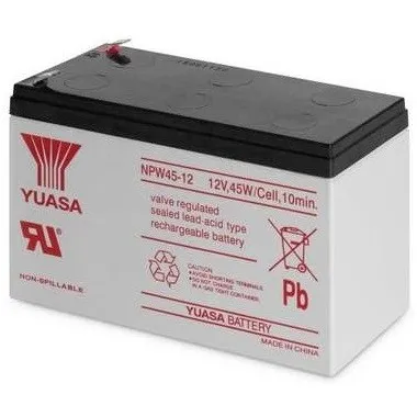 Acumulator UPS Yuasa NPW45-12-TW, 12V, 7,5Ah