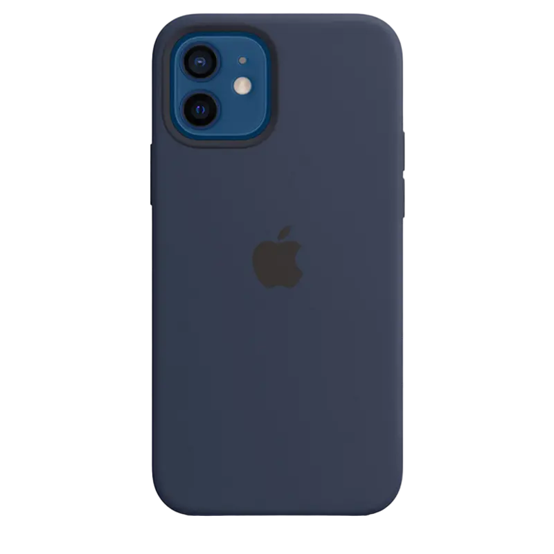 Original iPhone 12 | 12 Pro Silicone Case with MagSafe, Deep Navy