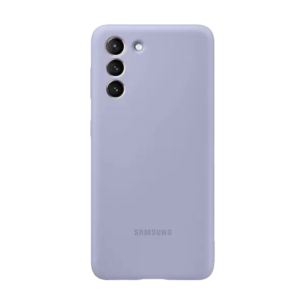 Husă Samsung Silicone Cover for Galaxy S21, Violet