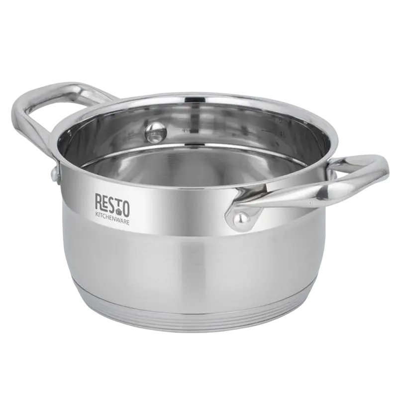 Кастрюля RESTO 92102, 1,9л, Нержавеющая сталь