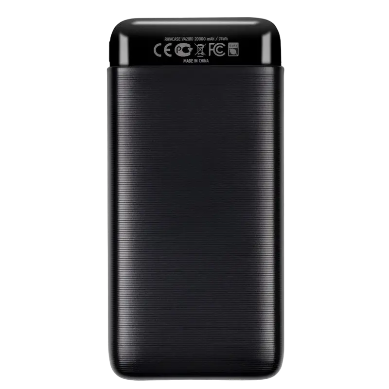 Портативное зарядное устройство RivaCase VA2180, 2000мА·ч, Чёрный