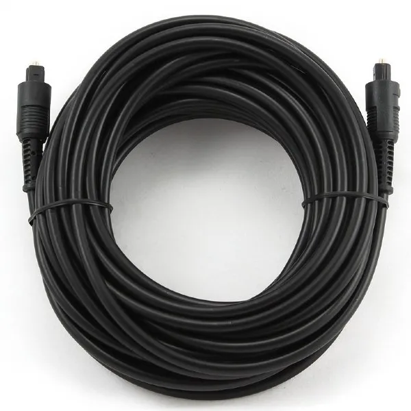 Cablu audio Cablexpert CC-OPT-10M, Toslink - Toslink, 10m, Negru