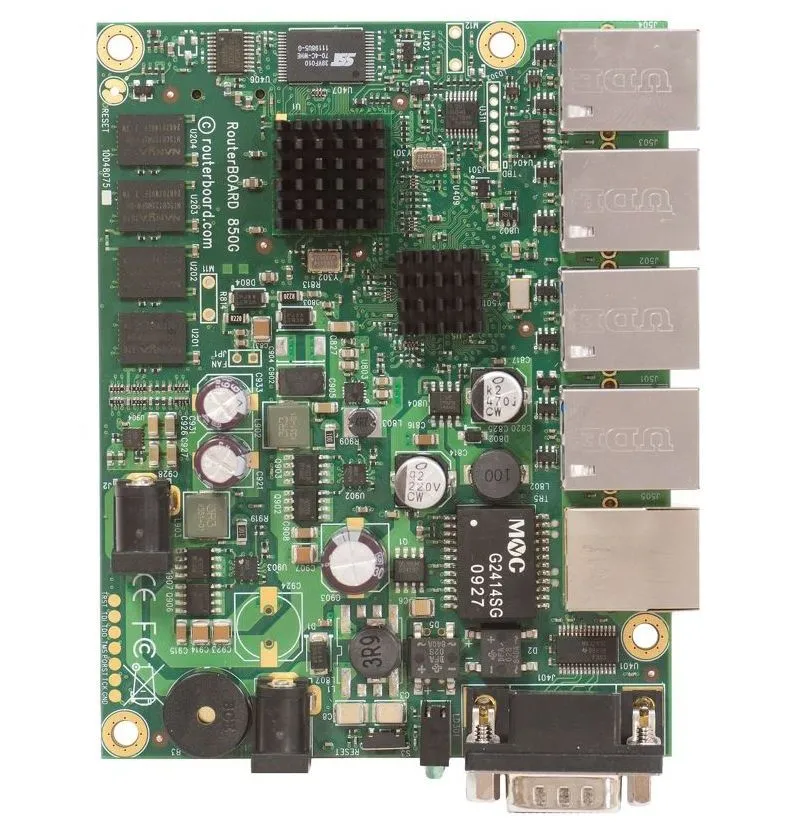 Материнская плата MikroTik RB850Gx2, Чёрный