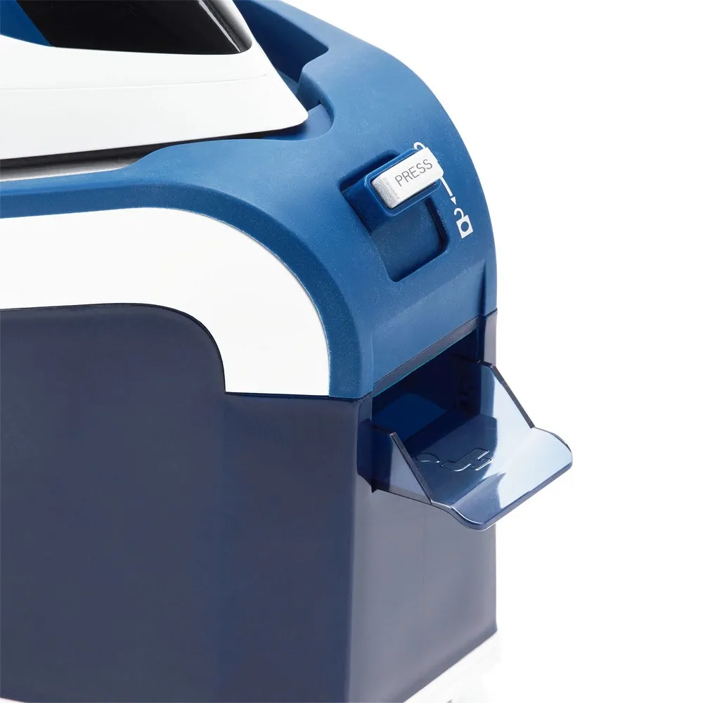 Fier de călcat cu generator de abur Polaris PSS6501K, 3000W, Alb Albastru