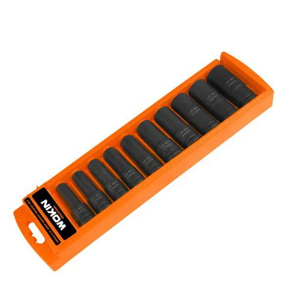 Set de 10 chei tubulare adinci de impact WOKIN 1/2 (Industrial)