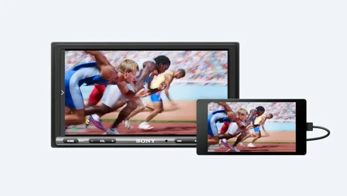 Cameră auto DVR SONY XAV-AX3250, Negru