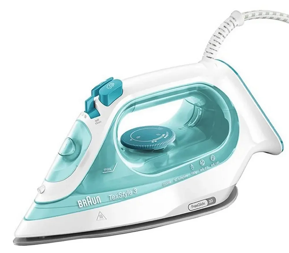 Утюг BRAUN Tex Style 3, 2350Вт, Зелёный