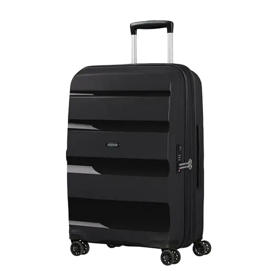 Valiza American Turister BON AIR DLX 4 roti 66/24 TSA EXP negru