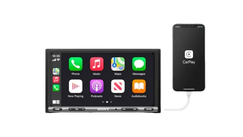 Cameră auto DVR SONY XAV-AX3250, Negru