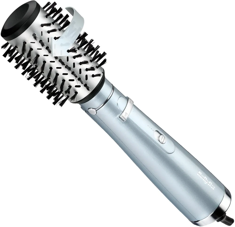 Фен-щётка BaByliss Hydro Fusion AS773E, 700 Вт, Голубой