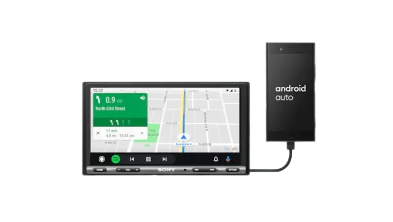 Cameră auto DVR SONY XAV-AX3250, Negru