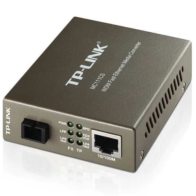 Медиаконвертер TP-LINK MC111CS, 20 км