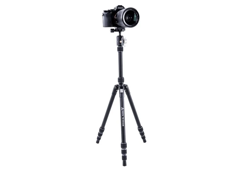 Tripied Foto-Video Vanguard VESTA TB 204AB, Cap trepied de minge, Negru