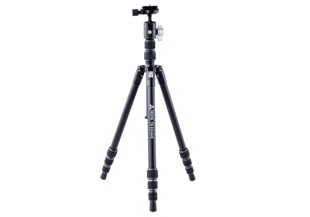Tripied Foto-Video Vanguard VESTA TB 204AB, Cap trepied de minge, Negru