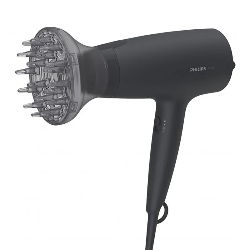 Uscător de păr Philips BHD302/30, 1600 W, Negru