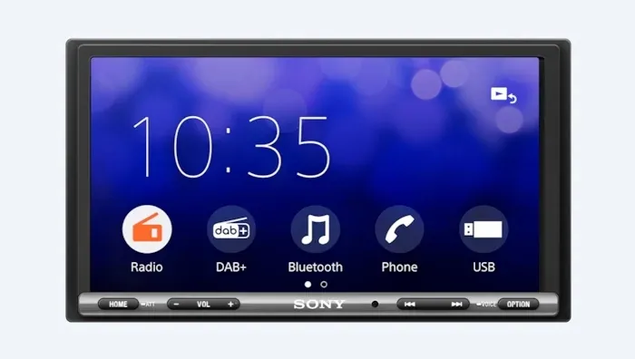Cameră auto DVR SONY XAV-AX3250, Negru