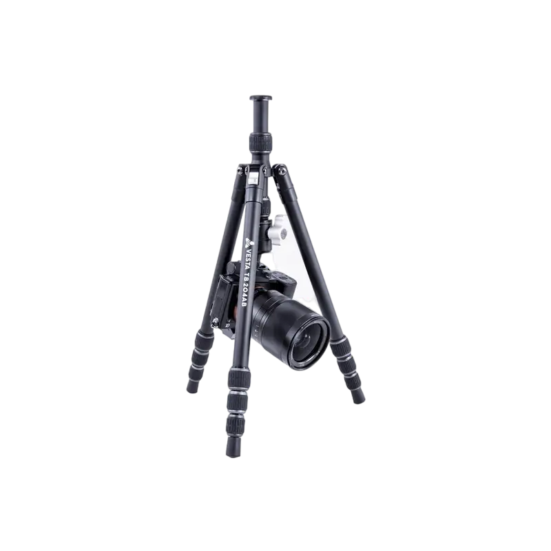 Tripied Foto-Video Vanguard VESTA TB 204AB, Cap trepied de minge, Negru