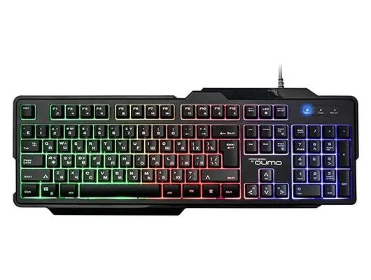 Клавиатура QUMO Cobra, Проводное, Чёрный