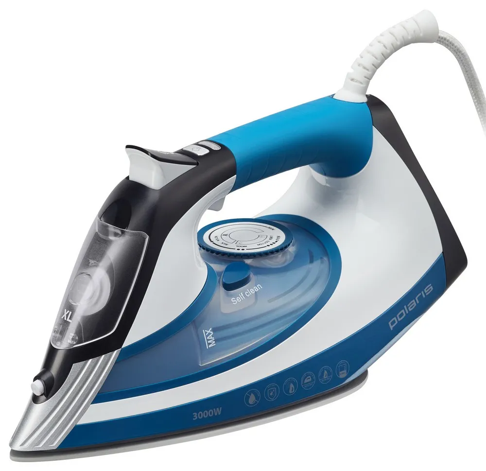 Fier de călcat Polaris PIR3033, 3000W, Albastru