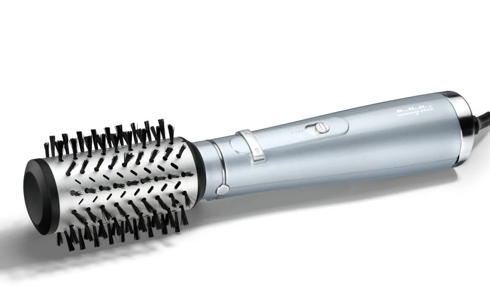 Фен-щётка BaByliss Hydro Fusion AS773E, 700 Вт, Голубой