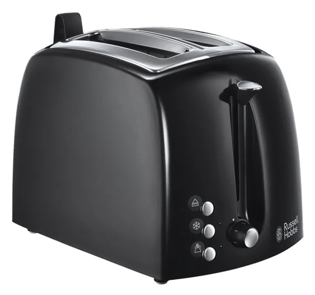 Тостер Russell Hobbs Textures Plus, Чёрный