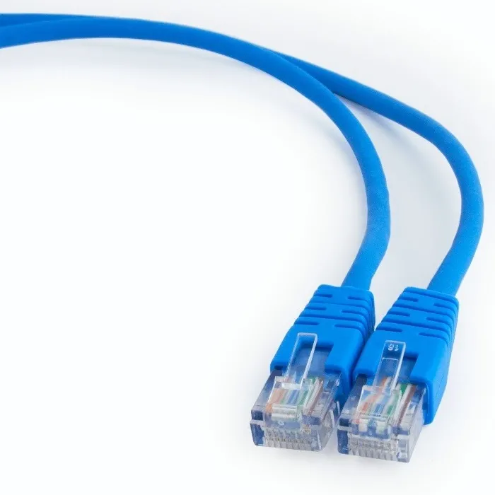 Patch cord Cablexpert PP12-1M/B, CAT5e UTP, 1m, Albastru