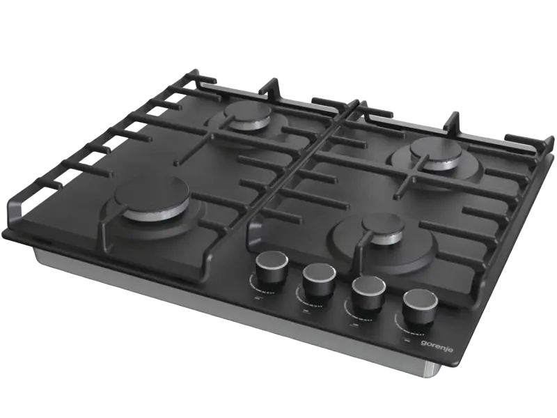 Plită pe gaz Gorenje G 642 AB, Negru