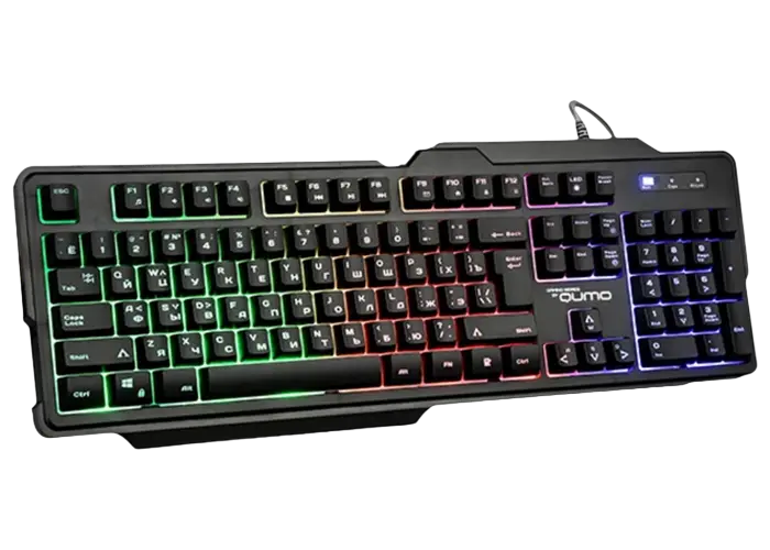 Клавиатура QUMO Cobra, Проводное, Чёрный