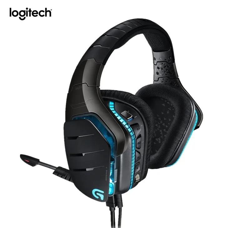 Căști gaming Logitech G933, Wireless, Negru