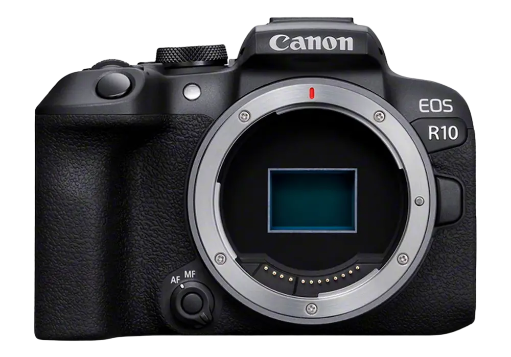 Aparat Foto Mirrorless Canon EOS R10 + RF-S 18-150mm IS STM & Adapter, Negru