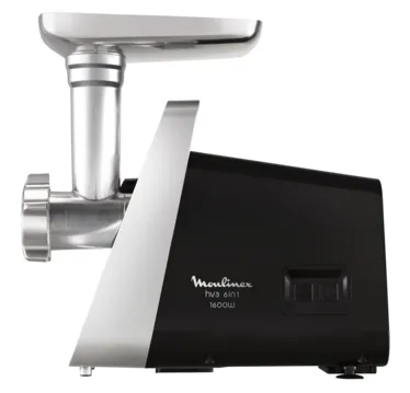 Мясорубка Moulinex ME306832, Нержавеющая сталь Чёрный