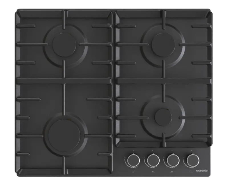 Plită pe gaz Gorenje G 642 AB, Negru