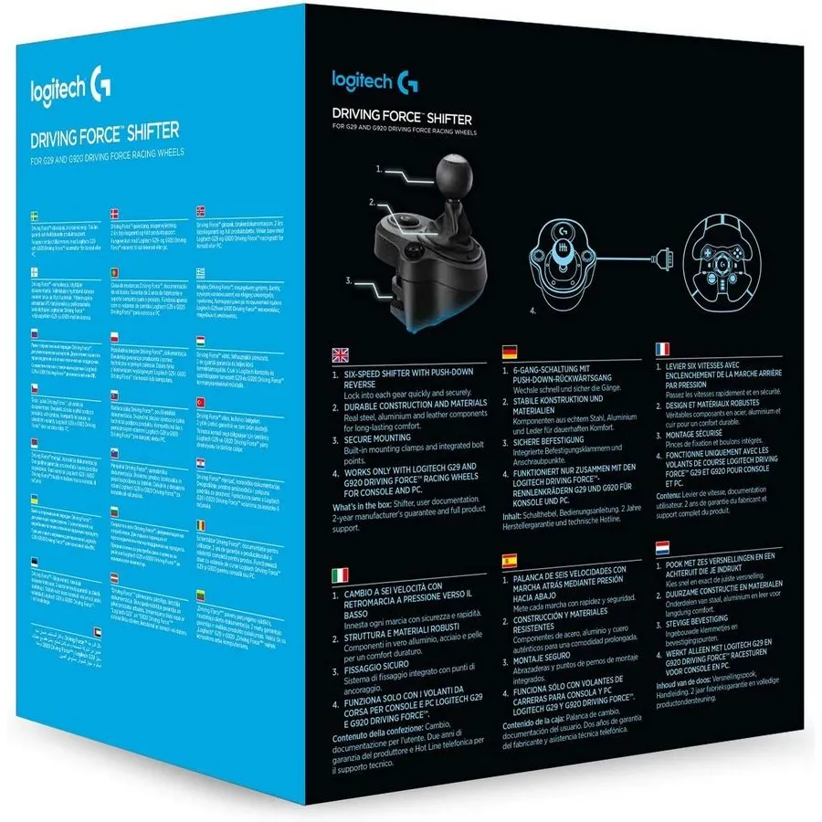 Рычаг переключения передач Logitech G29/G920, Чёрный