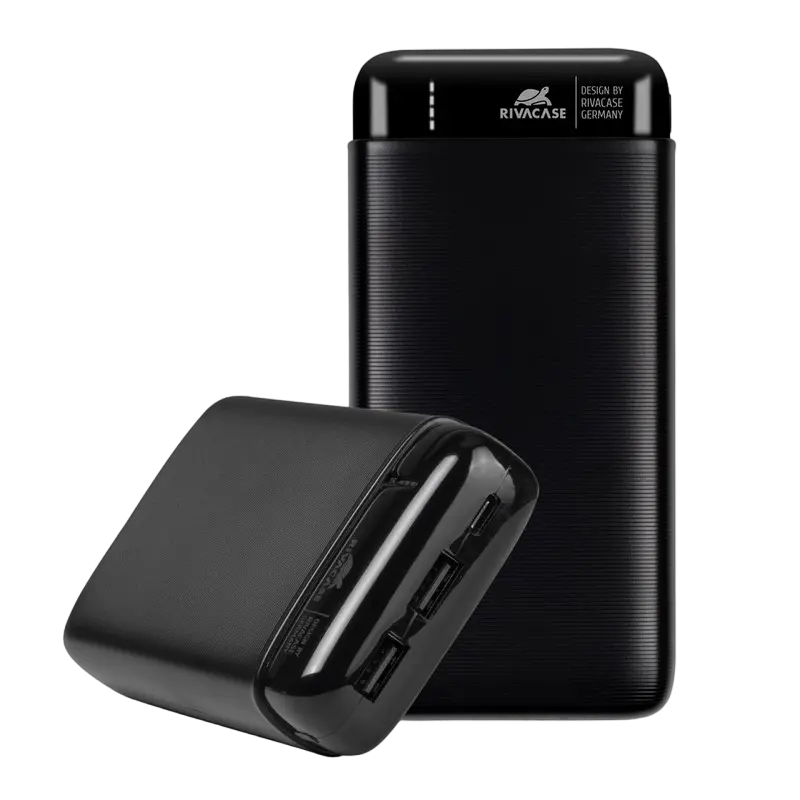 Портативное зарядное устройство RivaCase VA2180, 2000мА·ч, Чёрный