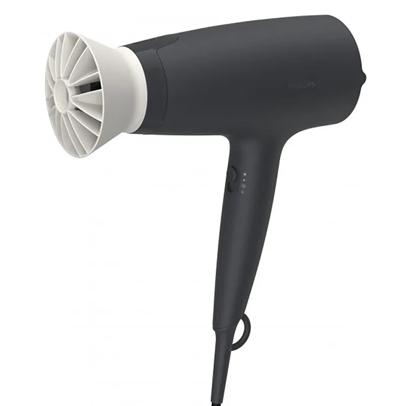 Uscător de păr Philips BHD302/30, 1600 W, Negru