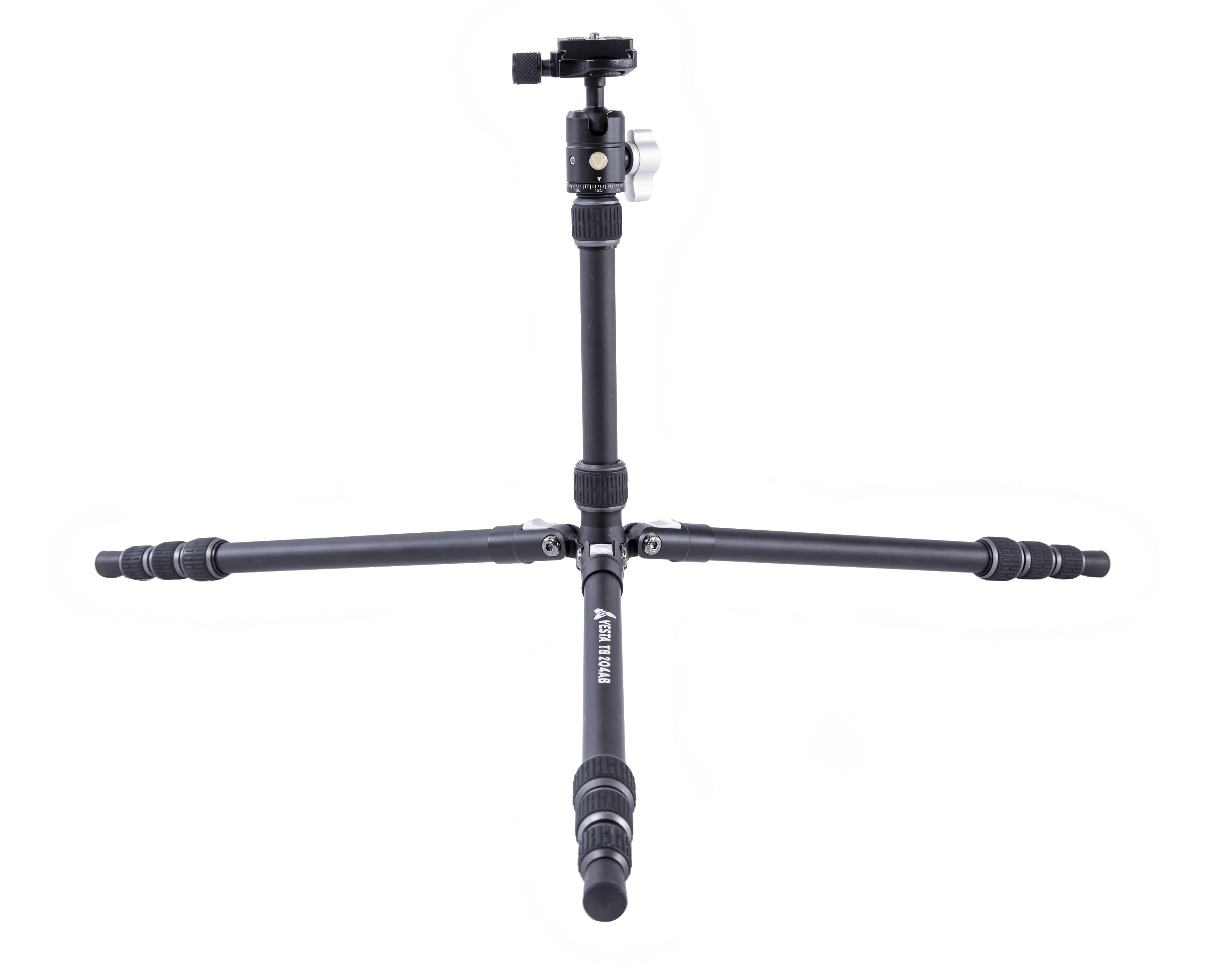 Tripied Foto-Video Vanguard VESTA TB 204AB, Cap trepied de minge, Negru