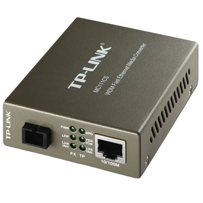 Медиаконвертер TP-LINK MC111CS, 20 км