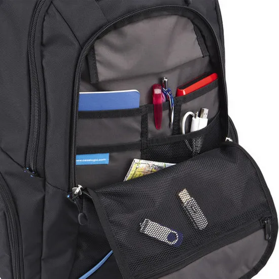 Backpack CaseLogic BEBP115, 23L, 3201672, Black for Laptop 15,6
