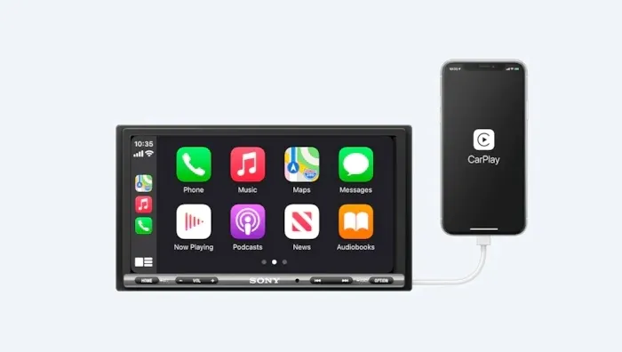 Cameră auto DVR SONY XAV-AX3250, Negru