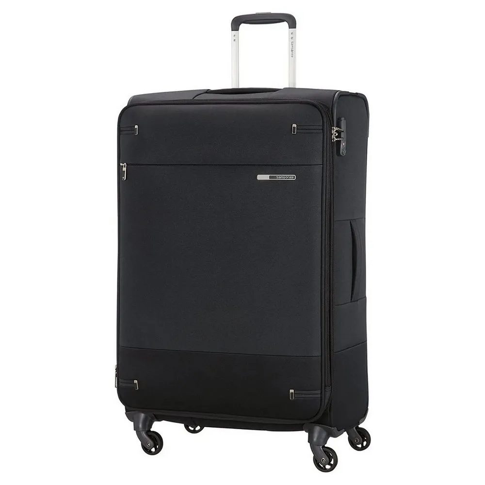 Valiza Samsonite BASE BOOST cu 4 roti 78/29 EXP negru