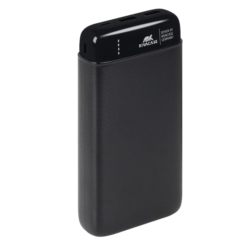 Портативное зарядное устройство RivaCase VA2180, 2000мА·ч, Чёрный