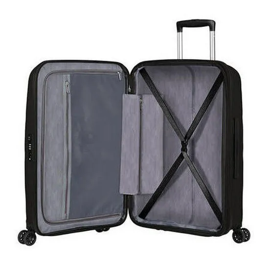 Valiza American Turister BON AIR DLX 4 roti 66/24 TSA EXP negru