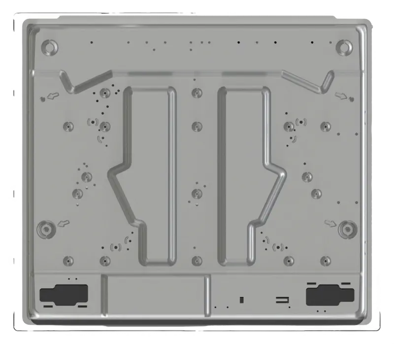 Plită pe gaz Gorenje GTW 641 EW, Alb