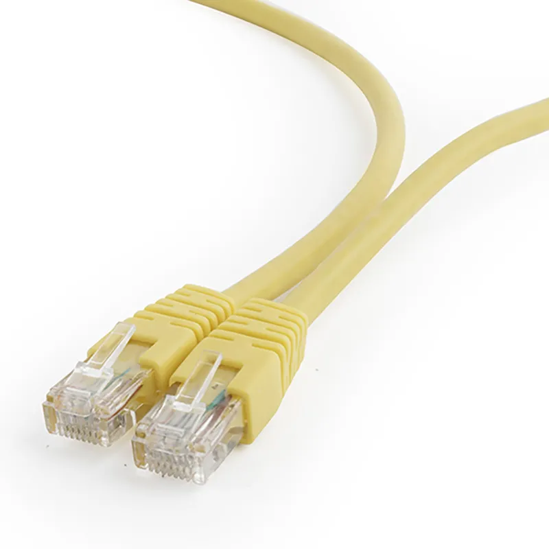 Patch cord Cablexpert PP6U-3M/Y, Cat6 UTP, 3m, Galben