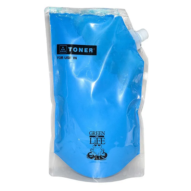 Тонер Mitsubishi HP410/CRG046, 1кг, Голубой