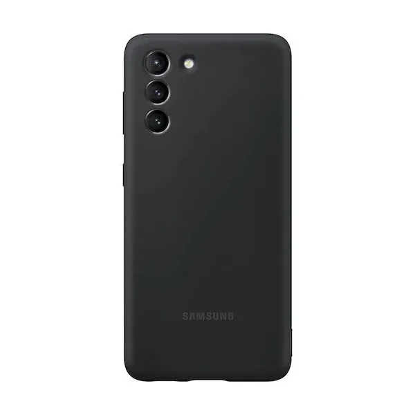 Husă Samsung Silicone Cover for Galaxy S21, Negru