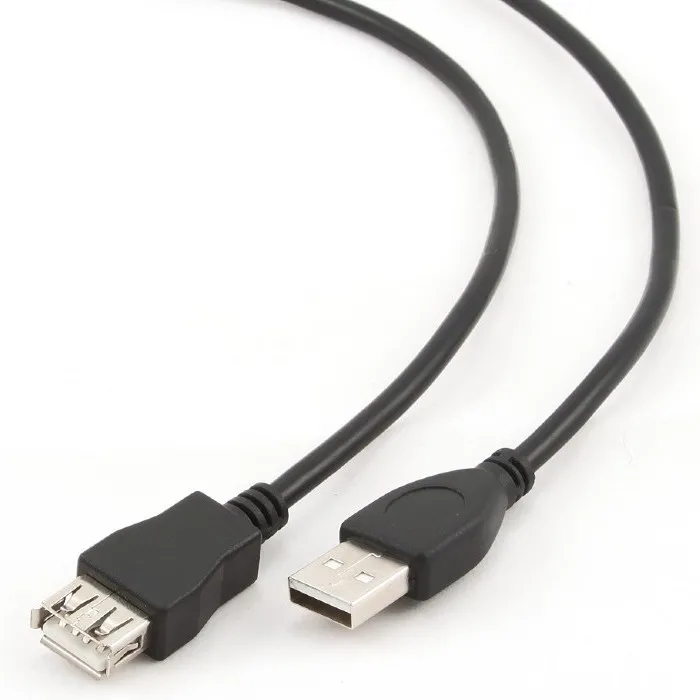 Cablu prelungitor Cablexpert CCP-USB2-AMAF-10, USB Type-A (M)/USB Type-A (F), 3m, Negru