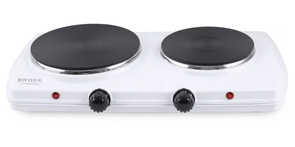 Plită electrică mini BROCK EP2000WH, Alb