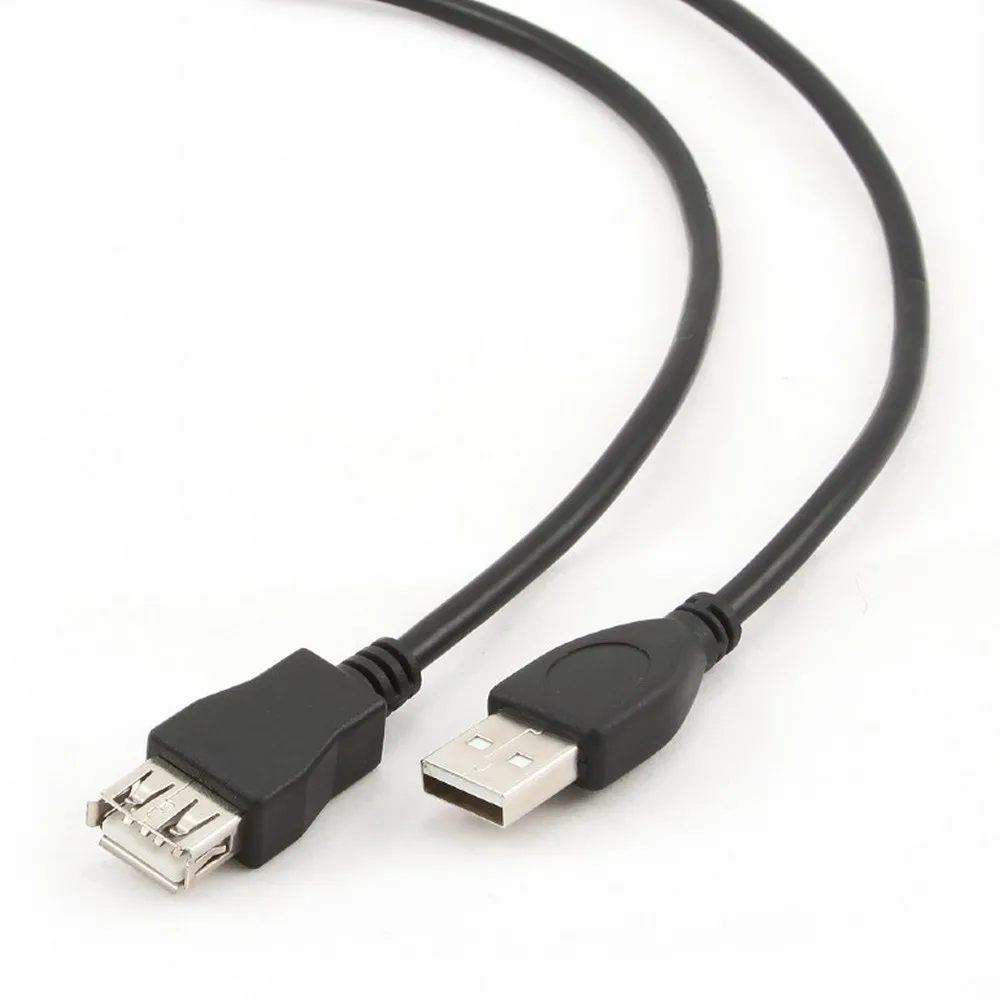 Cablu prelungitor Cablexpert CCP-USB2-AMAF-10, USB Type-A (M)/USB Type-A (F), 3m, Negru