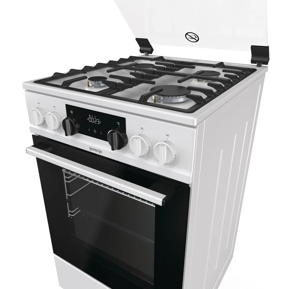 Aragaz Mixt Gorenje K5142WF-B, Alb